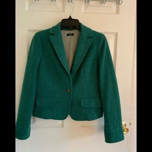 J.Crew Green wool Jacket.